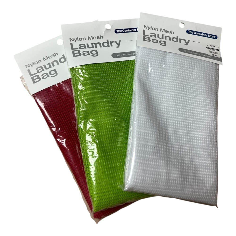 Container Store Laundry / Storage Bag bundle of 6